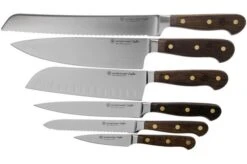 Wüsthof Crafter 6-piece Knife Set With Block, 1090870602 -Kai Shop WU1090870602 05 wusthof v202104