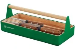 Wüsthof Urban Farmer Tool Basket Incl. Four Knives, 1095270401 -Kai Shop WU1095270401 01 wusthof stockfoto v2
