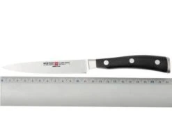 Wüsthof Classic IKON Utility Knife 12 Cm (4.5") -Kai Shop WU4086 12 04 wusthof classic ikon black wu4086 12 officemes d4