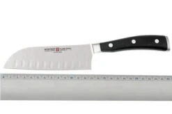 Wüsthof Classic IKON Santoku Knife 14 Cm (5") -Kai Shop WU4172 04 wusthof classic ikon 4172 santoku kuiltjes d4
