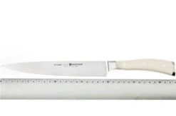 Wüsthof Classic IKON White Sandwich Knife 20 Cm (8") -Kai Shop WU4506 0 20 04 wusthof classic ikon 4506 0 20 vleesmes d4
