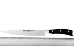 Wüsthof Classic IKON Carving Knife 20 Cm (8") -Kai Shop WU4506 20 04 wusthof classic ikon black 4506 20 vleesmes d4