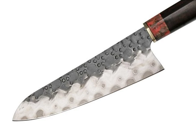 Xin Cutlery XinCraft XC134 San Mai Santoku Ironwood 18.5 Cm 3 Xin Cutlery XinCraft XC134 San Mai Santoku Ironwood 18.5 Cm - Image 3