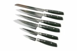 Yaxell Tsuchimon 36796 6-piece Knife Set With Knife Block -Kai Shop YL36796 05 yaxell