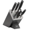 Zwilling All Star 1022568, 7-piece Knife Set With Knife Block, Charcoal/black