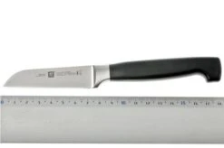 Zwilling J.A. Henckels Four Star Paring Knife 3" Straight -Kai Shop ZW31070 090 04 zwilling 31070 090 groentemes 8cm d4