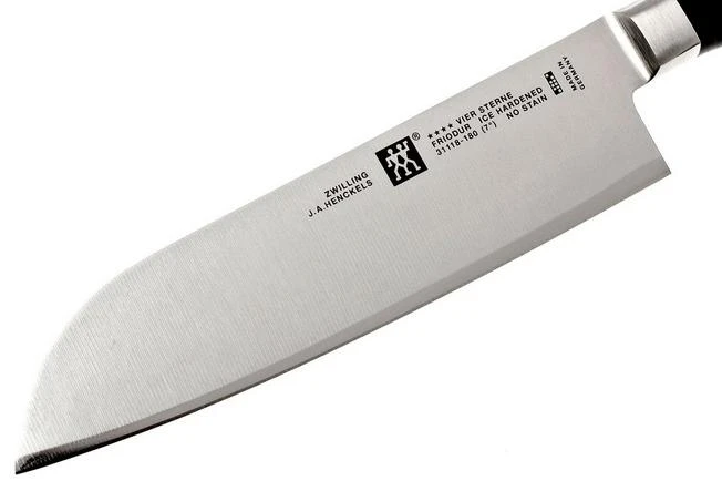 Zwilling J.A. Henckels Four Star Santoku Knife 7" 2 Zwilling J.A. Henckels Four Star Santoku Knife 7" - Image 2