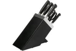 Zwilling J.A. Henckels Four Star SharpBlock 35145-007, 7-piece Knife Block Black Ash Wood -Kai Shop ZW35145 007 04 zwilling