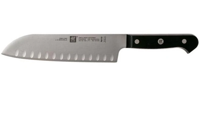 Zwilling Gourmet Hollow Edge Santoku Knife 18 Cm, 36118-181-0 1 Zwilling Gourmet Hollow Edge Santoku Knife 18 Cm, 36118-181-0