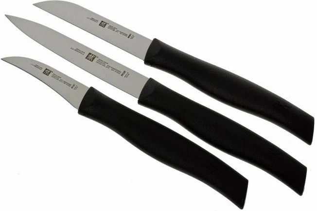 Zwilling Twin Grip Peeling Knife Set, 3-pcs, 38737-000 2 Zwilling Twin Grip Peeling Knife Set, 3-pcs, 38737-000 - Image 2